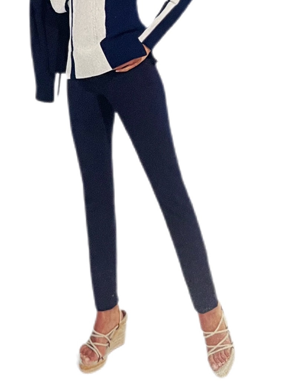 Etcetera "Maritime" Navy Ankle Pants - NWT